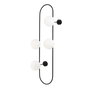 Opviq Abaküs - 4901 Lámpara de pared Blanco y Negro